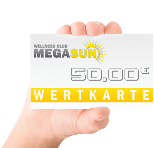 MegaSun Wertkarte